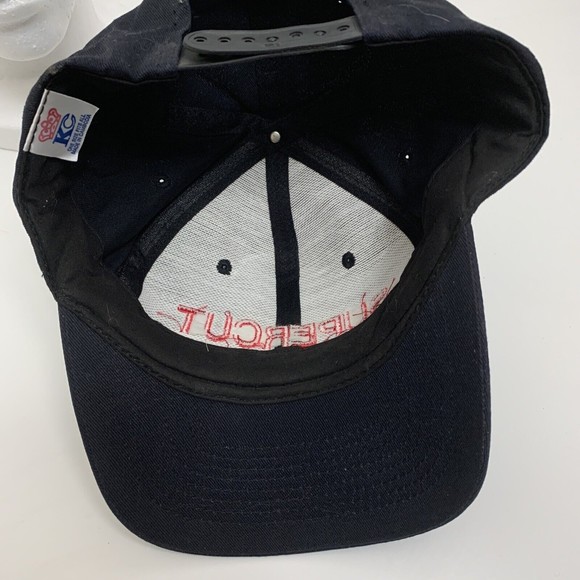 KC Supercut Black Red Embroidered Baseball Hat Cap Adjustable - Picture 7 of 7